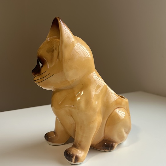 Vintage Japan Siamese Kitten Planter - Picture 5 of 13